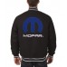 Mopar Black Wool Varsity Jacket Mopar Black Wool Varsity Jacket